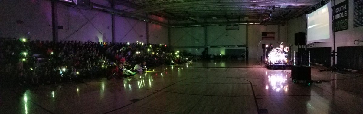 WSMSwolves's tweet photo. Good, informative day for our SMS 8th graders with our Drug Prevention Summit.  Our day ended with a great presentation from the Awaken Project! https://t.co/zp8ur5psrX