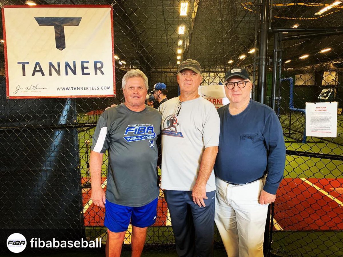 BASHsportsctr's tweet photo. 🔵⚾️Three baseball legends gathered today at the Florida International Training Center. (Left to Right) Cliff Pastornicky, Rick Patterson, and Al Goldis.🔵⚾️#baseballlegends #baseballscouts #mlbexperience #mentors #beisbol #sarasota #trusttheprocess https://t.co/uYDF9fw8TB