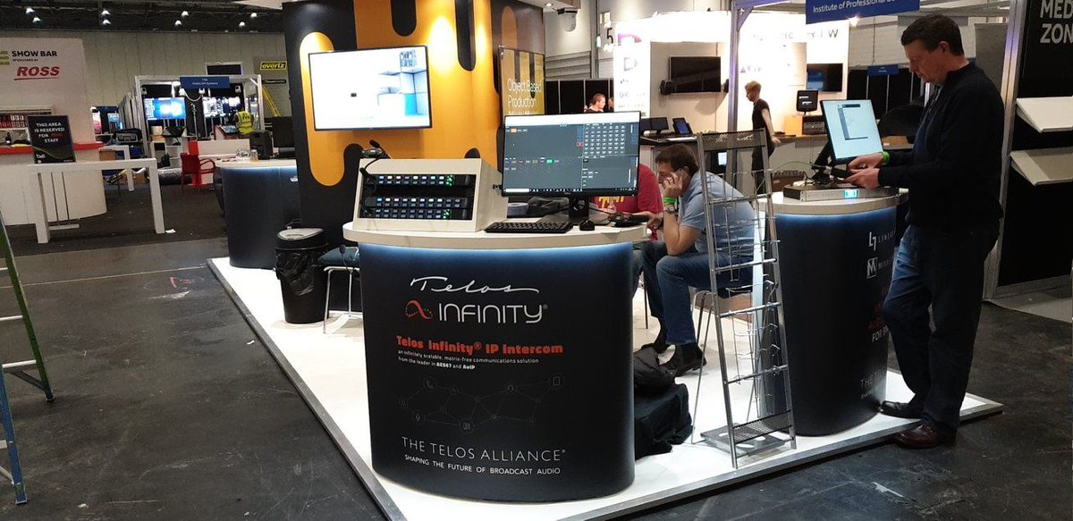 Telos_TVSG's tweet photo. #BVE19 starts tomorrow, and you don't want to miss all the innovative tech at the Telos Alliance/Broadcast Bionics stand H54, including #TelosInfinity, ARC, and iQx! https://t.co/9TF4QjT56C
