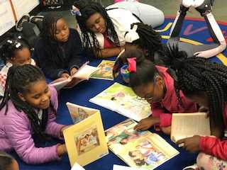 Ms. Fluker's Third Grade taking on the Reading Challenge!! <a href="/BhamCitySchools/">Birmingham City Schools🎓</a> #datewithabookchallenge