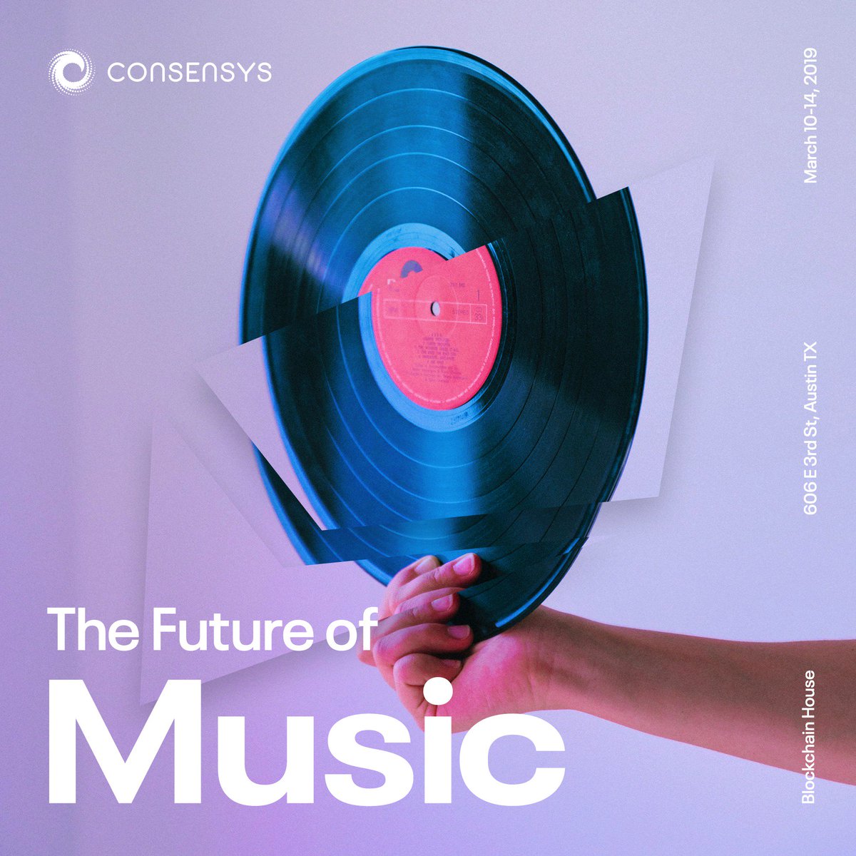 #EtherealSXSW ~ The Future of Music Looking forward to a conversation with @boughb (Founder, Bonin Ventures), Beckie Wood (VP Product-Content, Pandora), @JesseGrushack (Co-Founder, @UjoMusic), and @jwolpert, (@ConsenSys, @web3studio). RSVP today for #BlockchainHouseSXSW