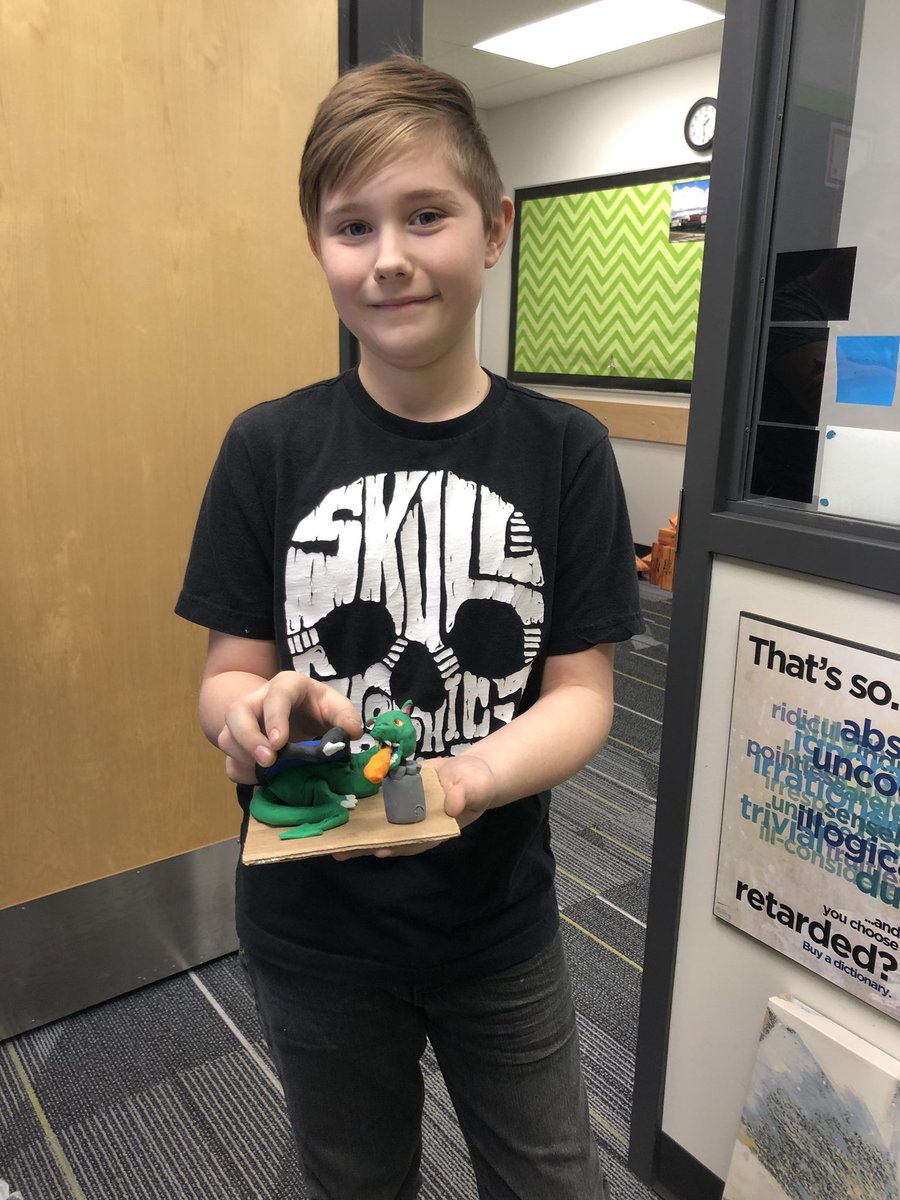 IRIC_WC's tweet photo. Rethon created an #extraordinary dragon as a mascot in our @2019CanadaGames #multiplesmarts residencies that our staff hosted today! @WCPS72 @ashley_kovitch @TennantHeidi https://t.co/3Rye9BTCM8