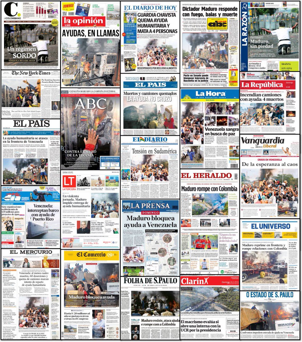 Quiero agradecer a todos los periodistas dentro y fuera de Venezuela, por ser la voz de millones de venezolanos al informar lo que ocurre en nuestro país, por estar del lado de quienes necesitan ser escuchados frente a la censura a los medios nacionales y la desinformación.