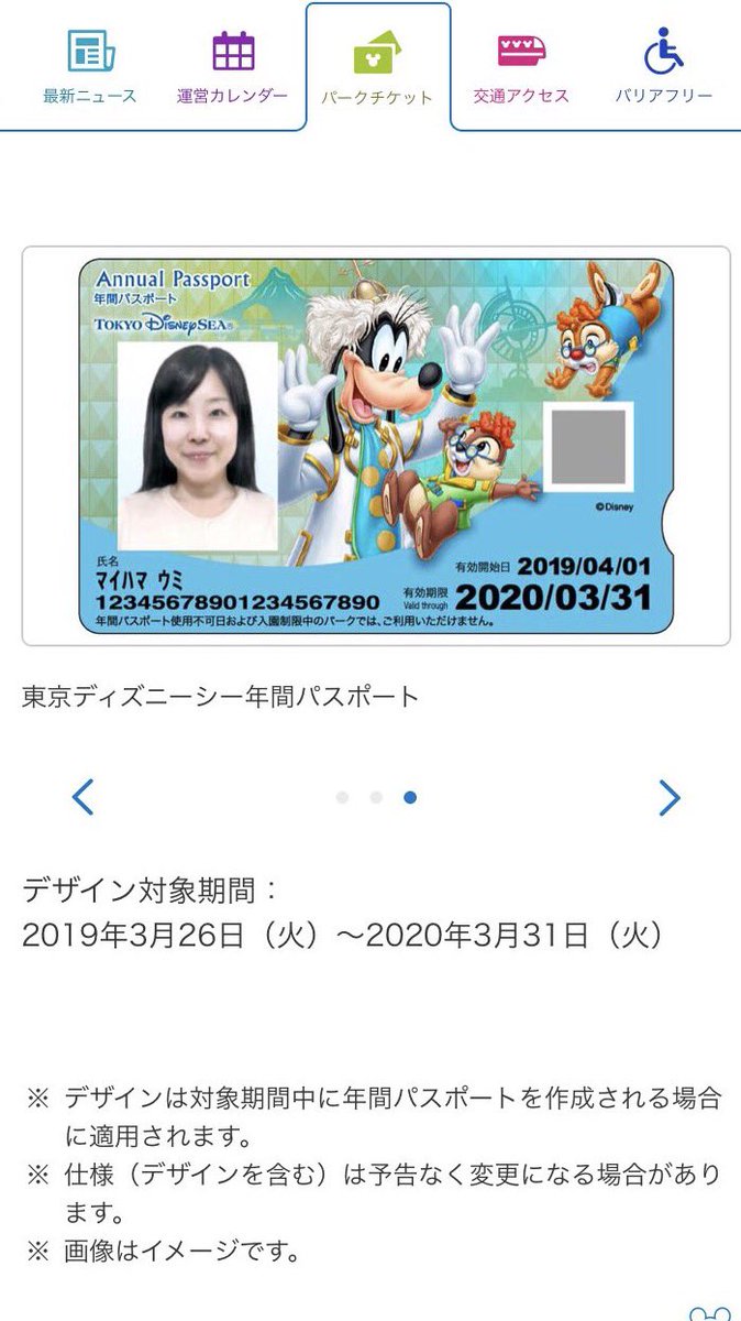 ディズニー年パス