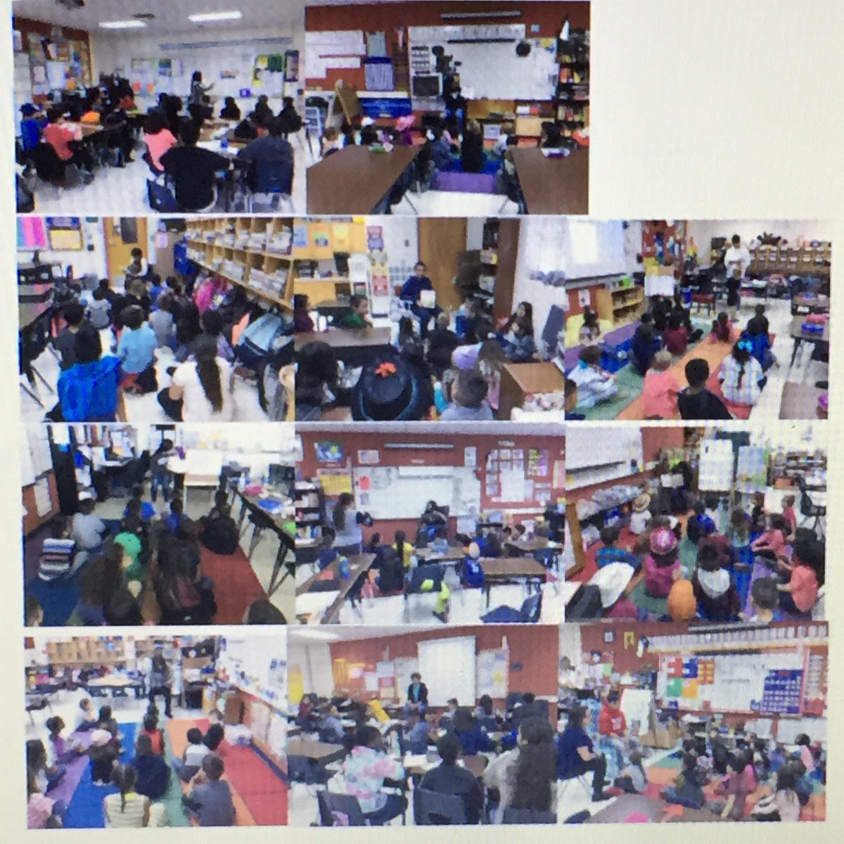 GalanSMS's tweet photo. Jefferson Eagles volunteer to participate in Read Across America. Students returned to Ward ES to read to the students. We are so proud of our eagles! https://t.co/RMBV6kEysF