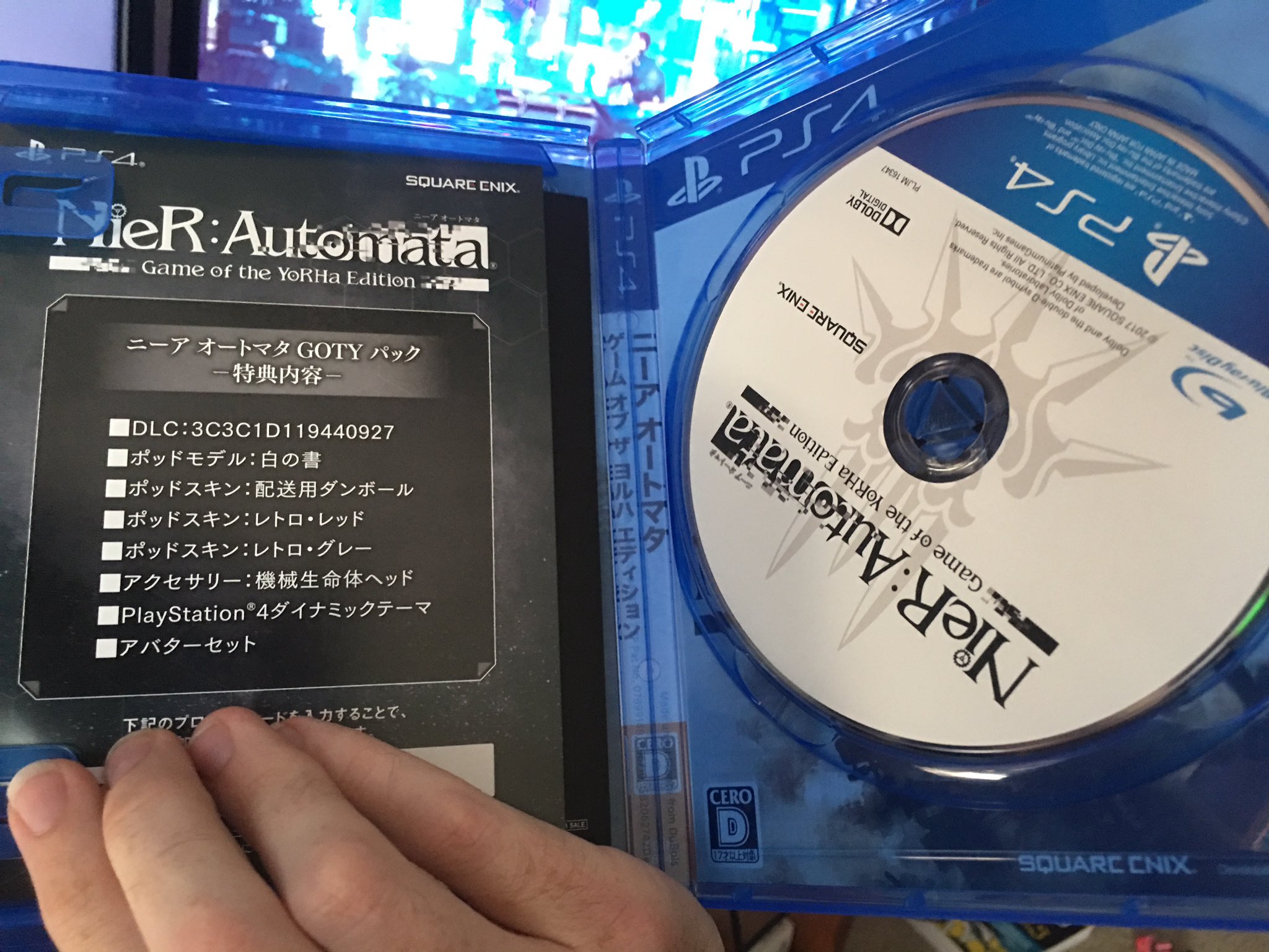 Lance Mcdonald Pretty Disappointed To Say That Nier Automata Game Of The Yorha Edition Is Just Normal Nier Automata With A Dlc Code In The Box Typical Square Enix But