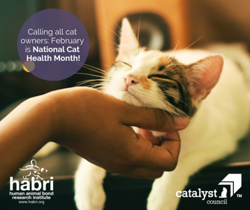 CatalystCouncil's tweet image. #DYK: Research supports that cat ownership reduces stress and contributes to better heart health. Your cat improves your health, so return the favor and make sure you are taking great care of theirs! #NationalCatHealthMonth @HABRITweets
