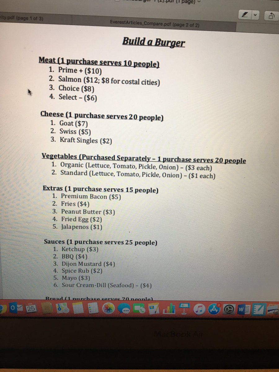 MrKerkhoff_BCS's tweet image. The Build A Burger Challenge started today for our fantasy basketball league. A new wrinkle thrown in this year. The luxury tax! #YESTigers180 #MathWithContext