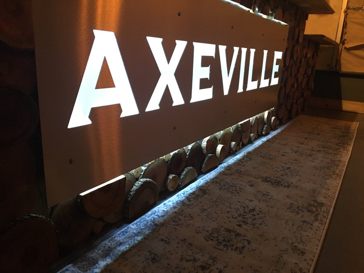 Had a blast at <a href="/AxevilleAVL/">Axeville</a> ! Make sure to catch our feature on Thursday nights Game Changer! It’ll be....axellent.
