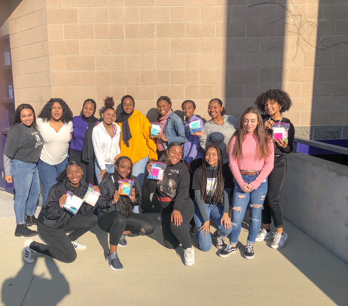 takecarenpp's tweet photo. Another successful Hygiene Event today @RCHS thank you to all the lovely ladies who collaborated and came to help out!! No contribution goes unnoticed!! 💕💞💓💖 https://t.co/Y6juXDVYDP