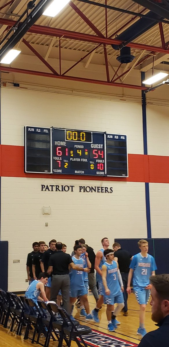 hampsonapush's tweet photo. Good guys win and will go to the state tournament, but there is a little bit of region business to finish up tomorrow. @CoachSherm5 @MrNumero https://t.co/f6pMl8fz8W