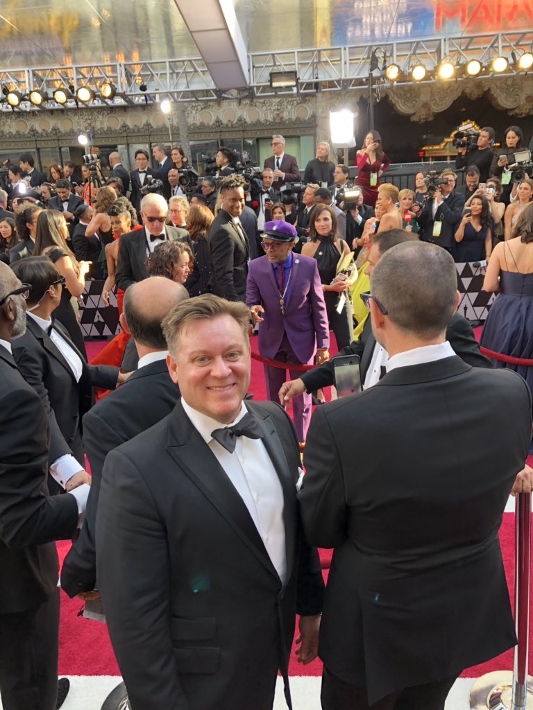 <a href="/_idreament_/">Impossible Dream Ent</a> #Producer #ShaunRedick &amp; <a href="/yvetteyates/">Yvette Yates</a> arriving to the #Oscars2019 #BlacKkKlansman. #6OscarNominations 🎬