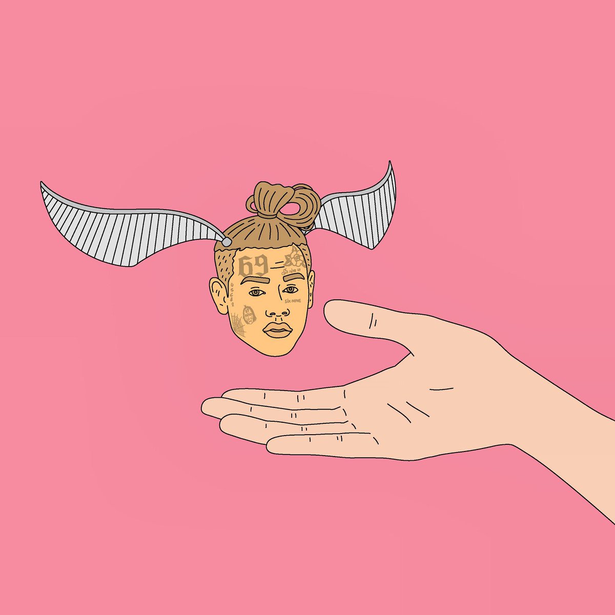 somehoodlum's tweet photo. The golden snitch https://t.co/uEBCGdqiqh
