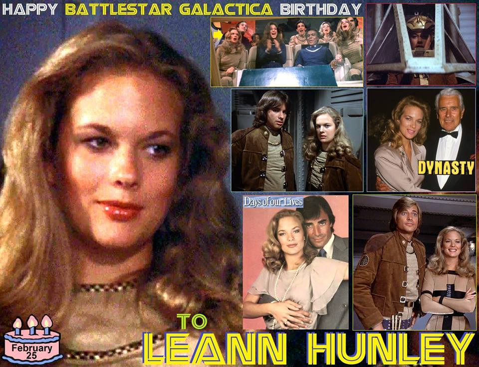 Happy birthday Leann Hunley, born February 25, 1955.  