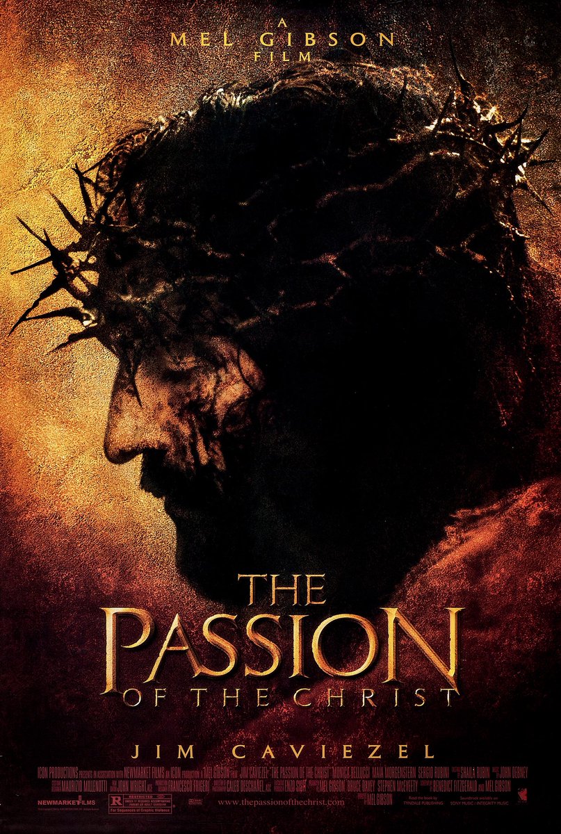 FilmNewsNos's tweet photo. 🎬MOVIE HISTORY: 15 years ago today, February 25, 2004, the movie ‘The Passion of the Christ’ opened in theaters!

#JimCaviezel #MaiaMorgenstern #HristoZhivkov #MonicaBellucci #FrancescoDeVito #MattiaSbragia #ToniBertorelli #LucaLionello #HristoShopov #RosalindaCelentano https://t.co/FjVCK1C2US