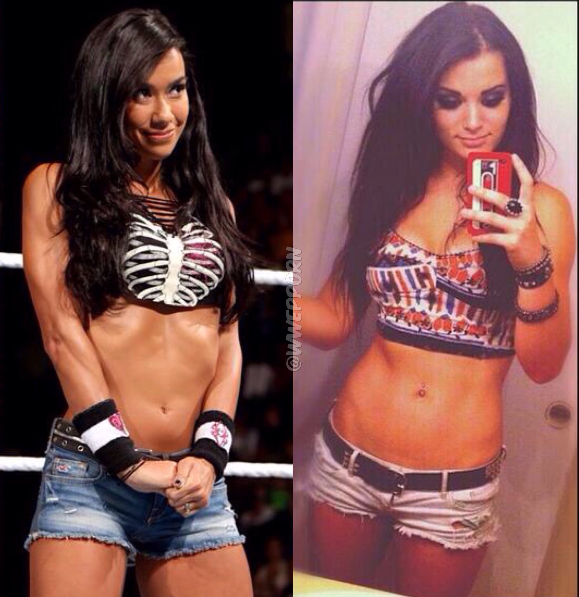 12. Who’s hotter?RT for AJ Lee Like for Paige. 