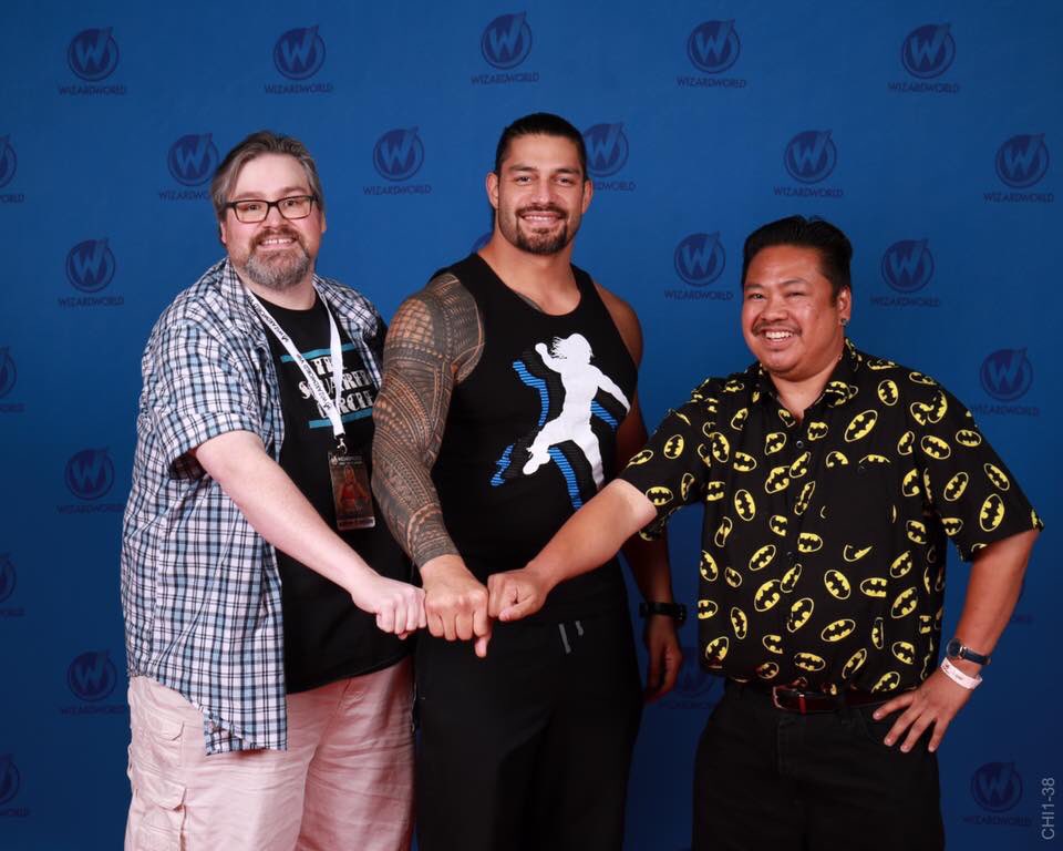 WindyCitySlam's tweet photo. Welcome back, Big Dog! Great to hear @WWERomanReigns’ leukemia is in remission!
#RomanReigns #WWE #Raw #TheShield #BigDog #CancerSucks #WizardWorld #WizardWorldCC https://t.co/5BKX3QhfxZ