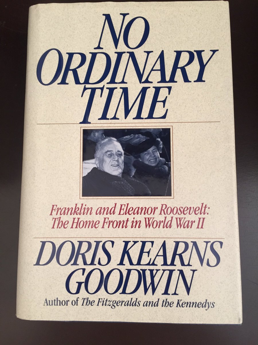 NoJobForaWoman's tweet photo. Day 4 of 7 day/7 book #BookCoverChallenge set by ⁦@dominic_reid⁩ ⁦@DorisKGoodwin⁩ I nominate@YourBlueFever to the challenge https://t.co/NiQVJtPUci