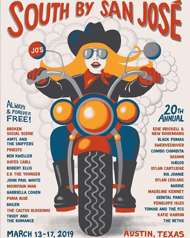 harkathon's tweet photo. SXSW! Thrilled to announce I will be headed to Austin for my debut FULL BAND live shows and our first will be at the legendary #SXSJ More sxsw shows/set times/tacos soon. (Not sure how they got this picture of me) 🌵🐍🌮 @SanJoseHotel @sxsw https://t.co/lGORD1TLRC