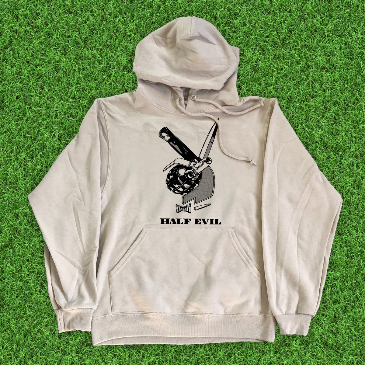 333 half evil moletom com capuz