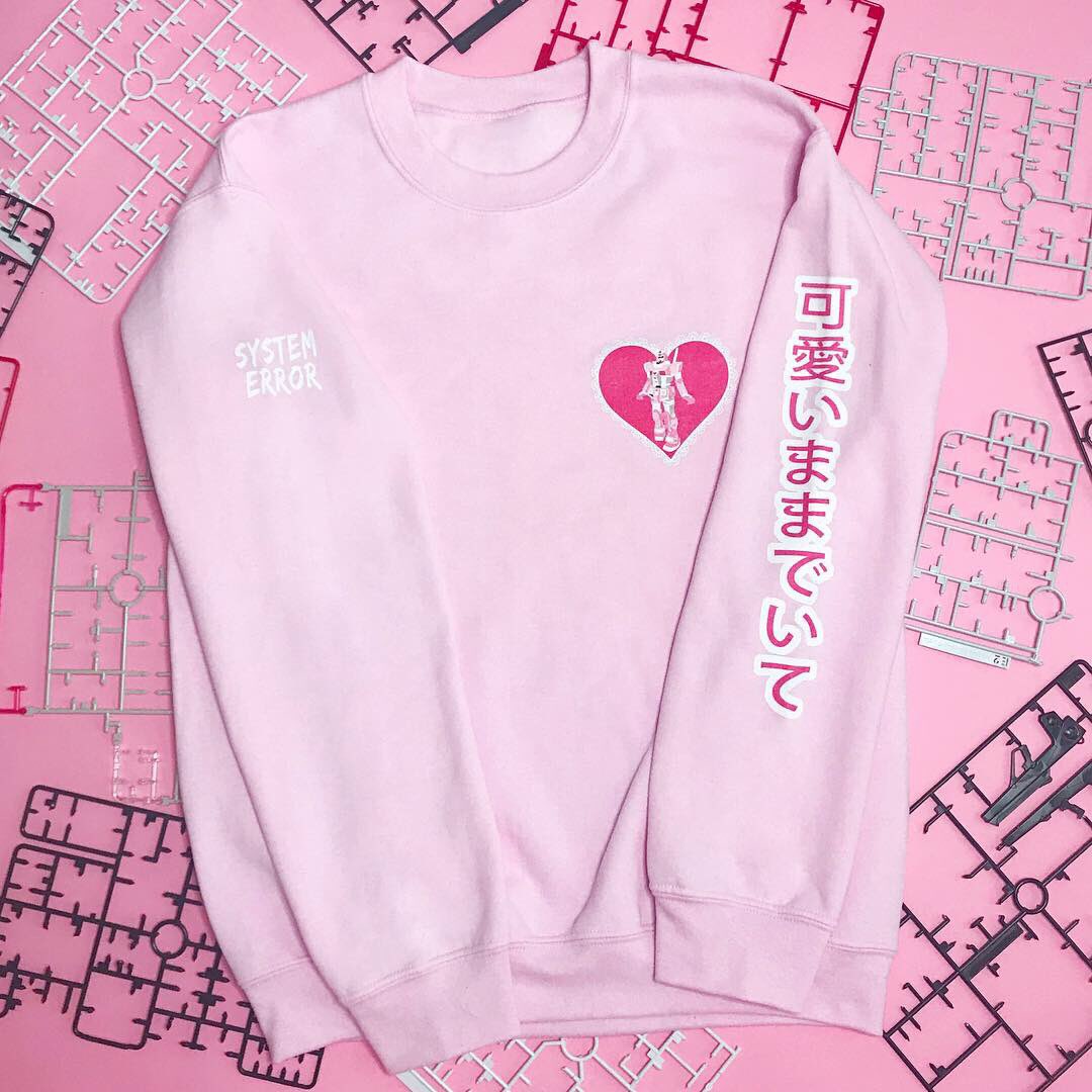 systemerrorshop's tweet photo. 💕NEW💕 Stay Kawaii Lolita Gundam Pullover! Check our New Arrivals section 😘 https://t.co/SbAGyRJJ2H