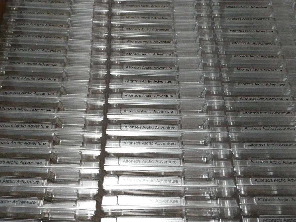SpoonyBardGames's tweet photo. I'm about 1/3 of the way through cartridge assembly. I feel like some sort of modern day Geppetto, assembling games in my office for hours on end. @InfiniteNesLive, I love you, but your five-screw cartridge design is killing me hahaha https://t.co/KfYqzCG64f