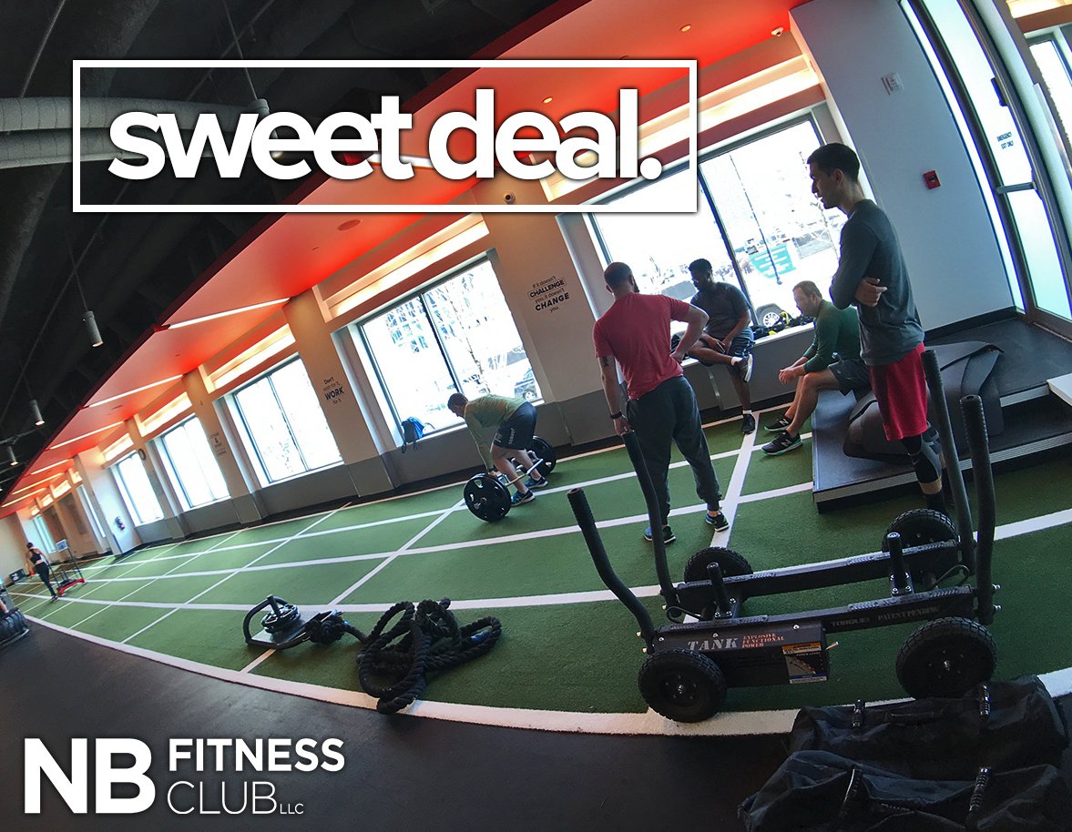 NBFitnessClub's tweet photo. Only 4 days left! Don't miss out on this sweet LCP deal! Join now and pay $14 for your first month.
Get in the best shape of your life- LCP is ready for you!
#nbfitnessclub #fitfam #fitness #NBLCP #lifeconditioningprogram #strength #conditioning #motivation https://t.co/WzcvgkoJQP