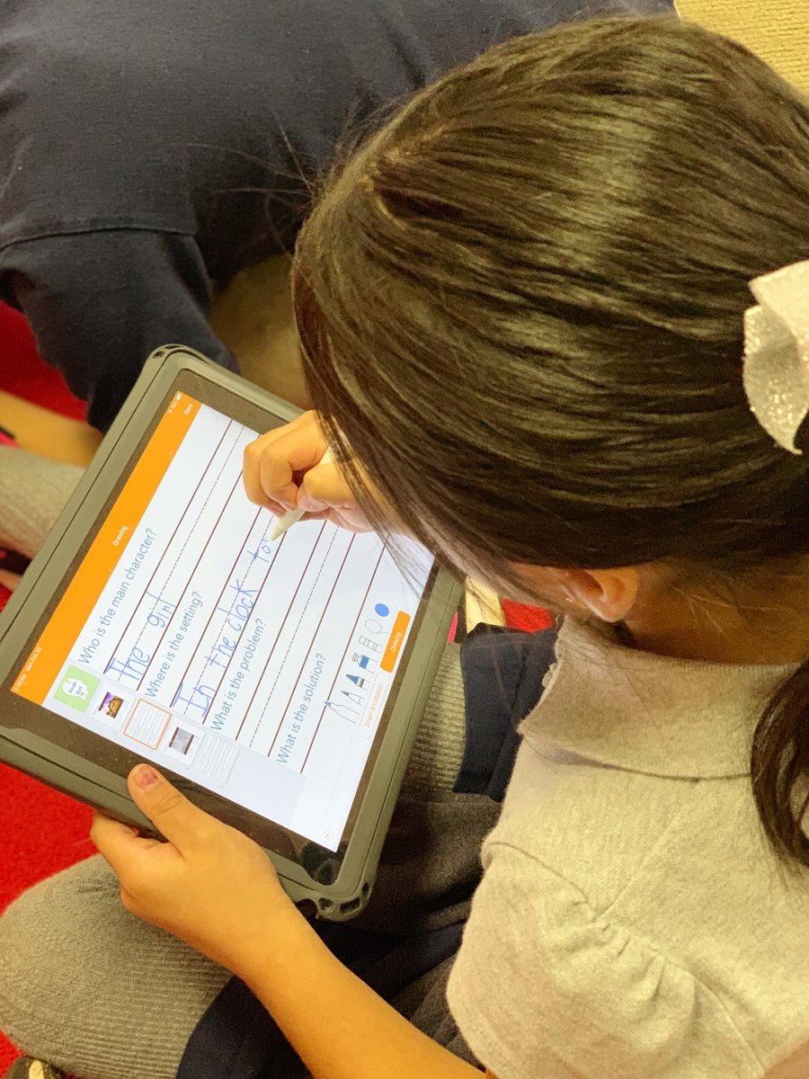 gardnerkb1's tweet image. Working on our new Pages book, &quot;Wonder Work&quot; to practice questioning, comprehension, &amp;amp; spark inquiry. Ss watch a @LiteracyShed video, create an audio recording of a Wonder &amp;amp; write about the story elements. #InquiryMindset #Pagesbookchallenge #ellchat #earlyyears @AppleEDU #edtech