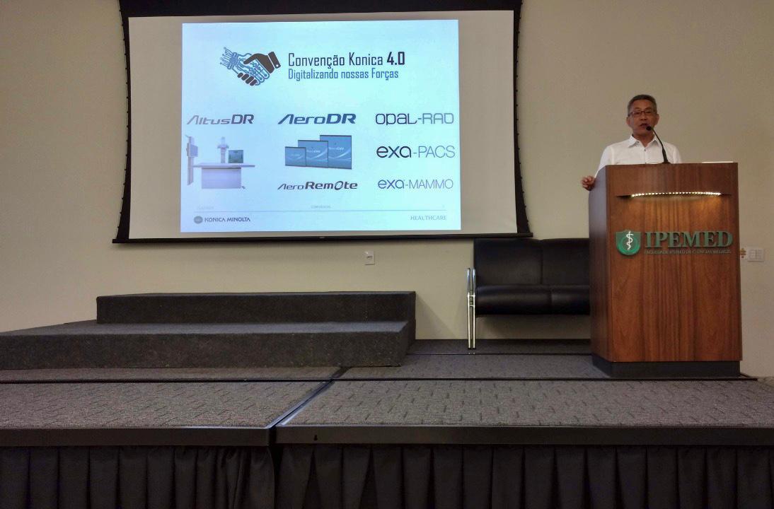 konicaminoltabr's tweet photo. Em 25 e 26/2 de 2019, a #KonicaMinolta promove, na Faculdade #IPEMED de Ciências Médicas em BH, a #ConvençãoKonica 4.0 - Digitalizando Nossas Forças 2019, para seus colaboradores e revendedores! Confira mais fotos em: https://t.co/KCAvW8uiO3 https://t.co/v8HJrwlc1M