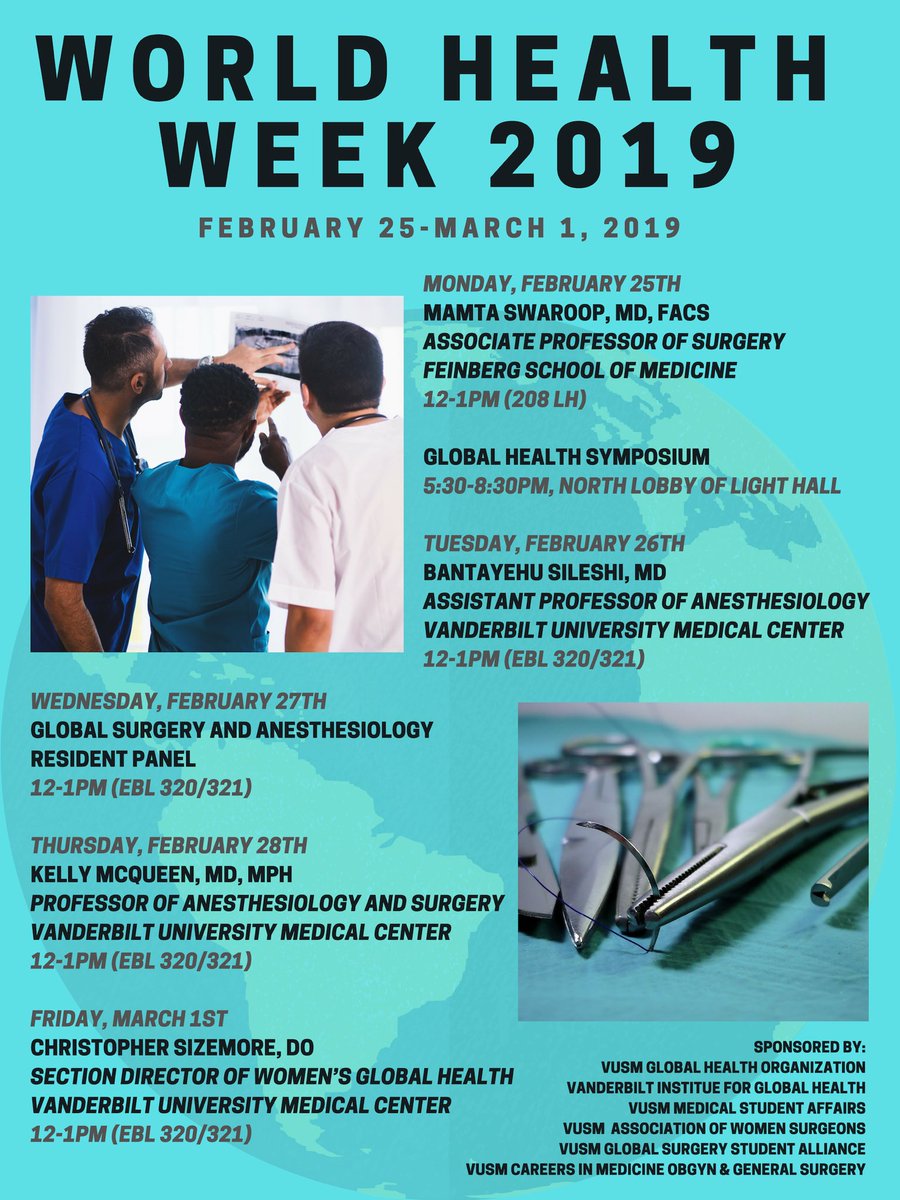 mariehmartin1's tweet photo. World Health Week is off to a strong start with a Flexner Dean’s Lecture by Dr. Mamta Swaroop, Associate Professor of Surgery (Trauma and Critical Care): "TRUE COMMUNITIES: an Evolution of Empowerment.” @vuglobalhealth @VUmedicine #vandyMPH #vigh https://t.co/rO58X39cmz