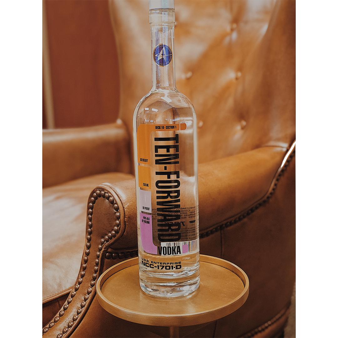 SilverScreenCo's tweet image. The only thing better than Vodka? Space Vodka. What's better than that? Easy. Star Trek Space Vodka. Get your bottles now: tenforwardvodka.com

#EnjoySSB #StarTrekVodka #TenForwardVodka #GoBoldly