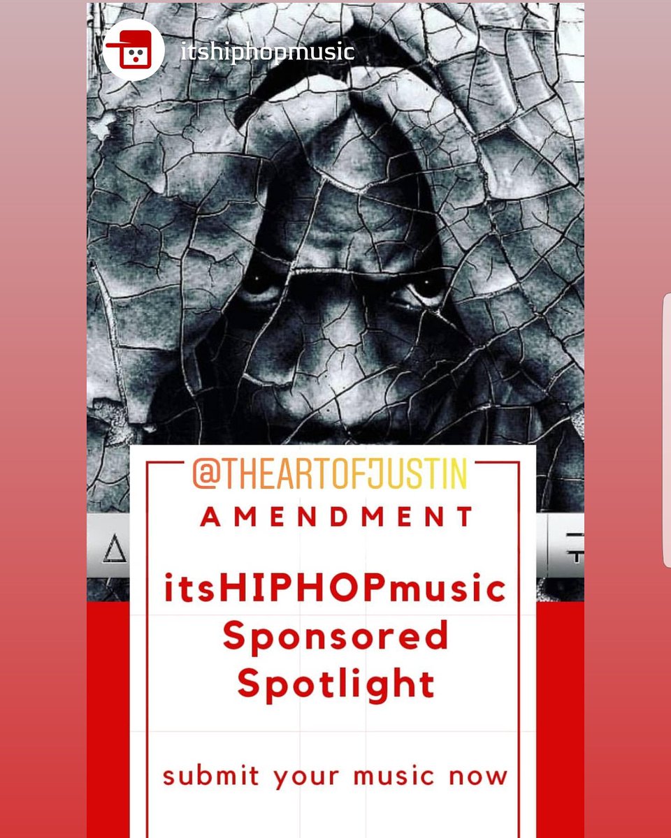 Thank you @itsHIPHOPmusic for the Artist Spotlight Feature for my NEW album #AMENDMENT 

#indieartist #hiphop #hiphopartist #NewMusic #NewMusicAlerts #indiemusic  #spotifyplaylist #NewArtists