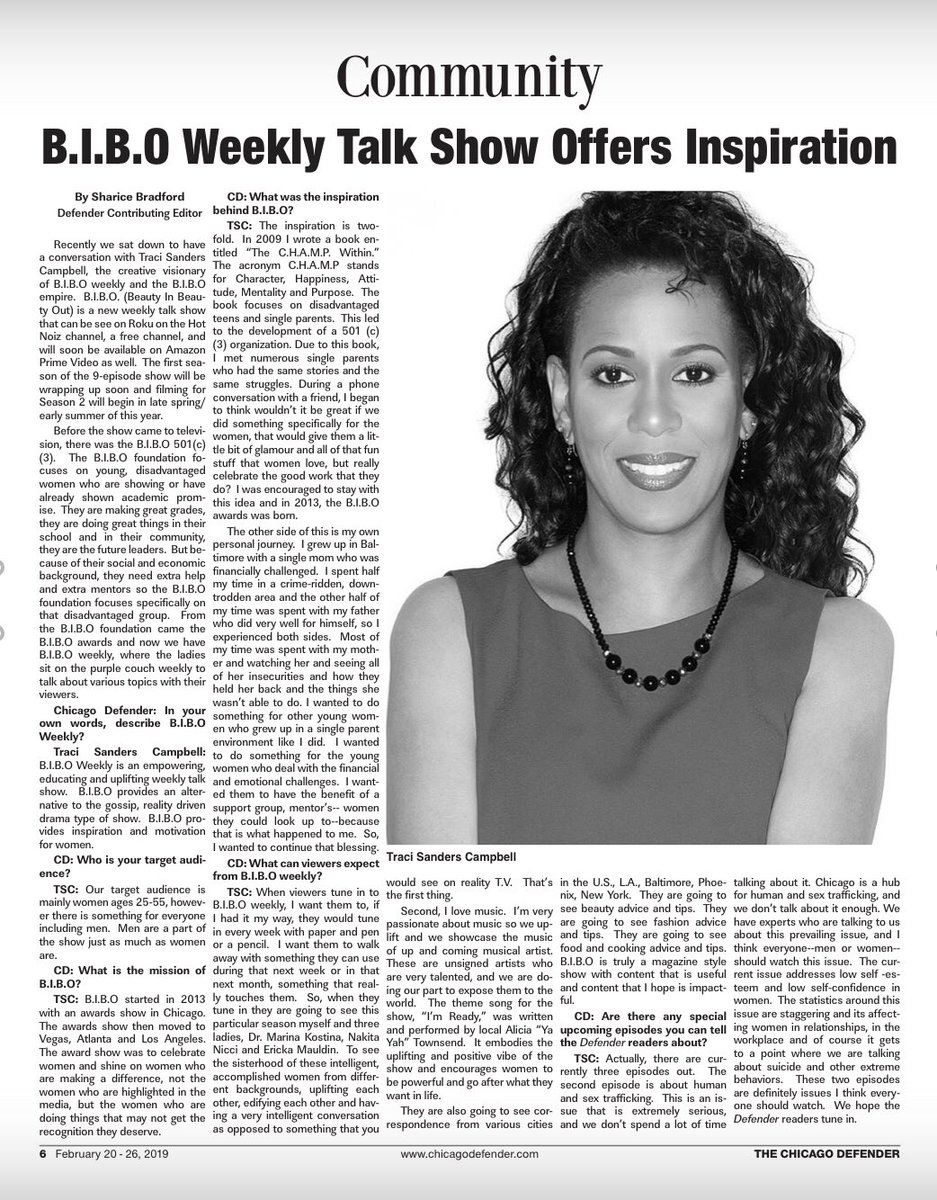 ChiDefender's tweet photo. Have you watched Bibo Weekly?  If not you are missing something great.  Here is our interview with the creative visionary behind BIBO.  Read more here:  https://t.co/E2pg4fXywj https://t.co/c9BUCWKh9q
