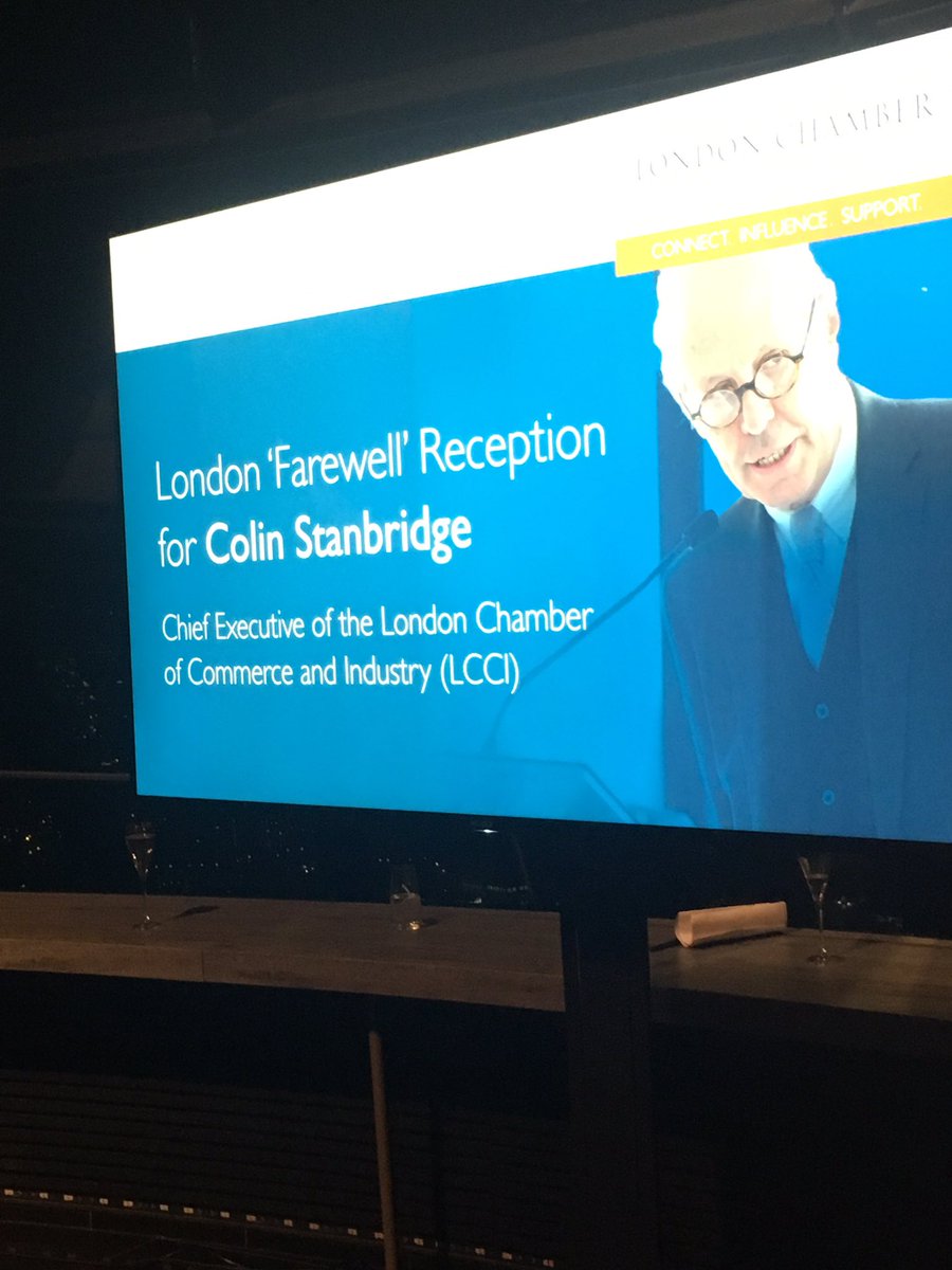macstom's tweet image. A pleasure to have been acquainted with #ColinStanbridge a true British Gentleman #LondonChamberofcomm wishing you the best for the future