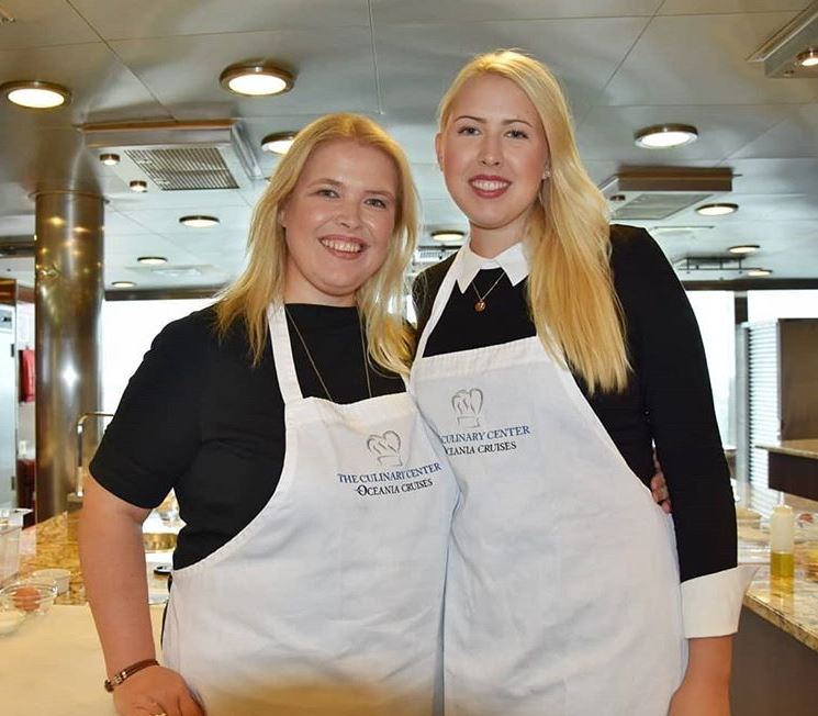 They successfully baked a Limoncello cake among other delicacies at The Culinary Center on board Marina...😋
📸 Credit: Cruise Sisters
#FinestCuisineatSea #OceaniaCruises