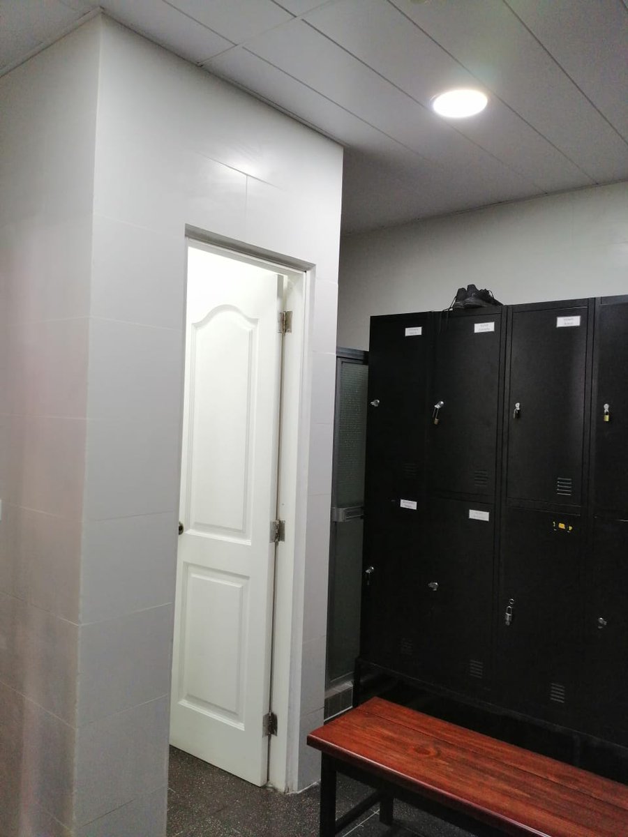 GrecosAE's tweet photo. TERMINAMOS! proyecto Vestidores #1 completo! #Panama #construccion #grecos #remodelacion #teja #techo #gris #ingenieria #arquitectura #acabados #avances #pintura #baldosas #electricidad #plomeria #scanner #bosch #paint #puertas #flir #termografia #termography #mantenimiento https://t.co/MGOkRAx6pm