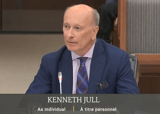 InsolMatters's tweet photo. GR's Ken Jull (@KennethJull) is testifying before the Standing Committee on Justice in the SNC Lavalin matter on deferred prosecutions. https://t.co/Pp92MrjR2C