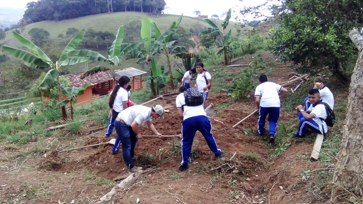 alejo_carcamom's tweet photo. Complejo tecnológico minero agroempresarial CTMAE, presente en el corregimiento La  Floresta - Yolombo Antioquia, formando jóvenes proactivos talentosos con el deseo de trabajar para la transformación de las comunidades rurales. https://t.co/jlz56uVkrX