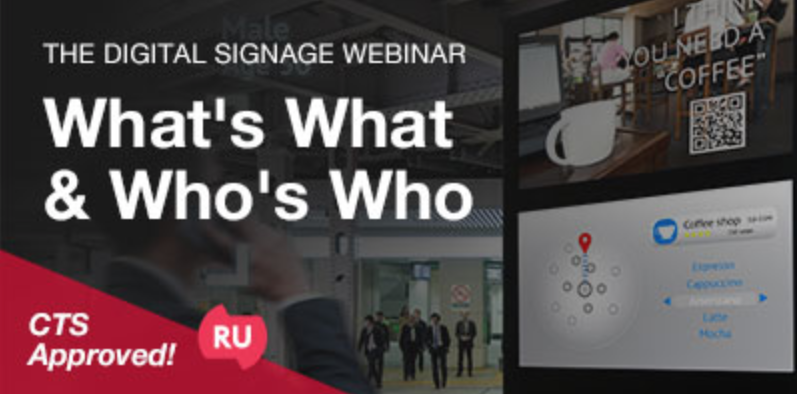 rAVePubs's tweet photo. Get an in-depth overview on where the digital signage market is now &amp; find out exactly how you can get started in @gkayye's latest webinar with @AlmoProAV and @SamsungBizUSA. Get a CTS RU credit when you join us here: https://t.co/U9efBNSqoQ #AVisLIFE #AVTweeps #webinar https://t.co/R8OVZdtY9k