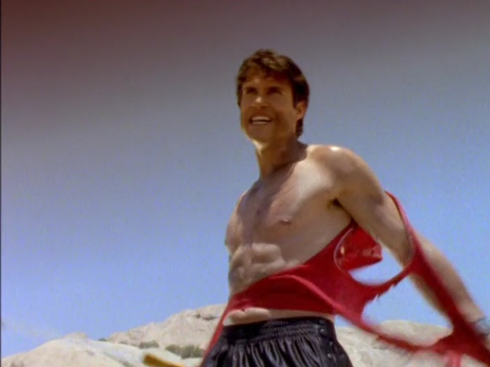 Power Ranger Leo Rips Shirt Leo rips his tank and morphs shirtless. It's about to go down cuhh # ...