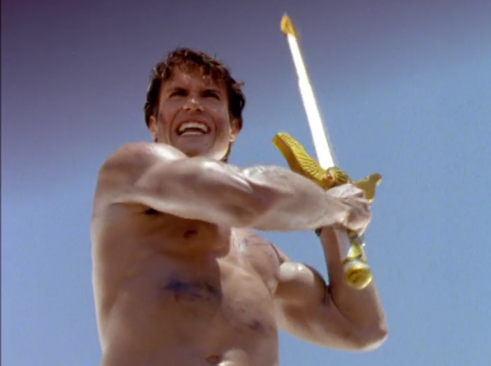 Power Ranger Leo Rips Shirt Leo rips his tank and morphs shirtless. It's about to go down cuhh # ...