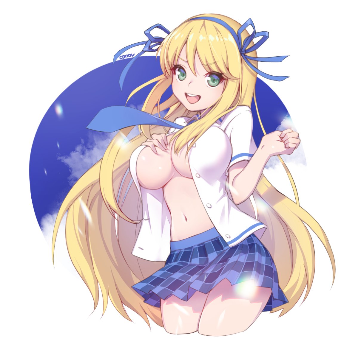 Twitter 上的 코놉 コノブ 閃乱カグラ 葛城 閃乱カグラ 葛城 女の子 ゲーム イラスト ファンアート スカート リボン おへそ おっぱい T Co Q4ejqv78pg T Co 2uh8sdtrxr Twitter