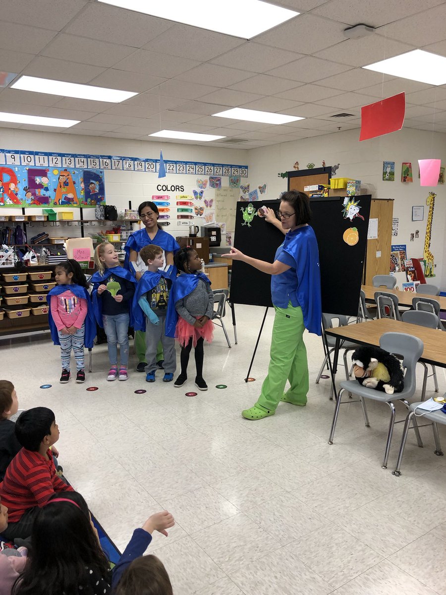 Beginning the week with our dental super heroes.