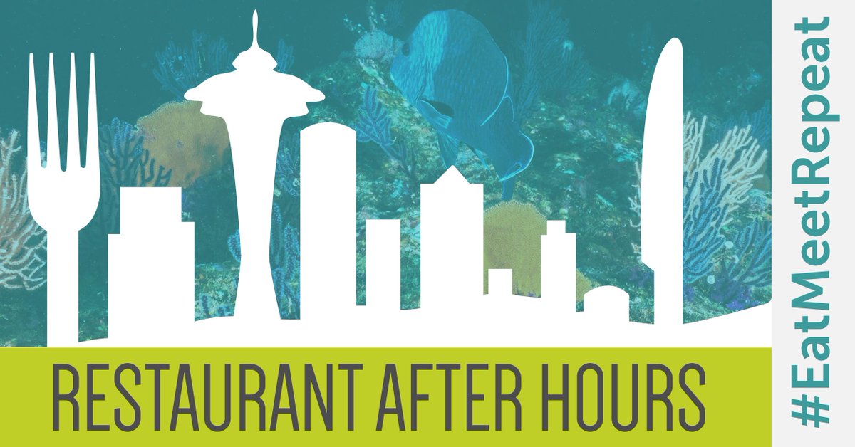 VisitSeattle's tweet photo. We're ready to #eatmeetrepeat our way through @SeattleChamber’s Restaurant After Hours at the @SeattleAquarium, Feb. 27! Will we see you there? https://t.co/HSLb1v8OZ6 https://t.co/aILhOR6BsA