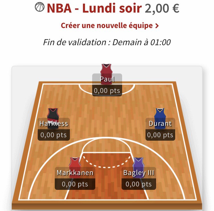 JereemPronos's tweet image. Voilà mes 2 équipe #JDE , vous voulez des statistiques sur les performances d’un joueur ? Like et met le nom du joueur en questions ! Je t enverrai en Dm #LineMeUp  #JDE #teamParieur #Winamax