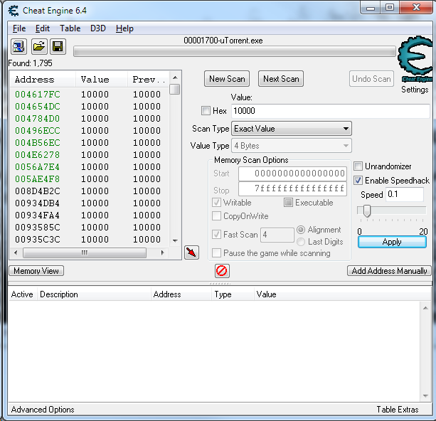 Cheat Engine 6.4