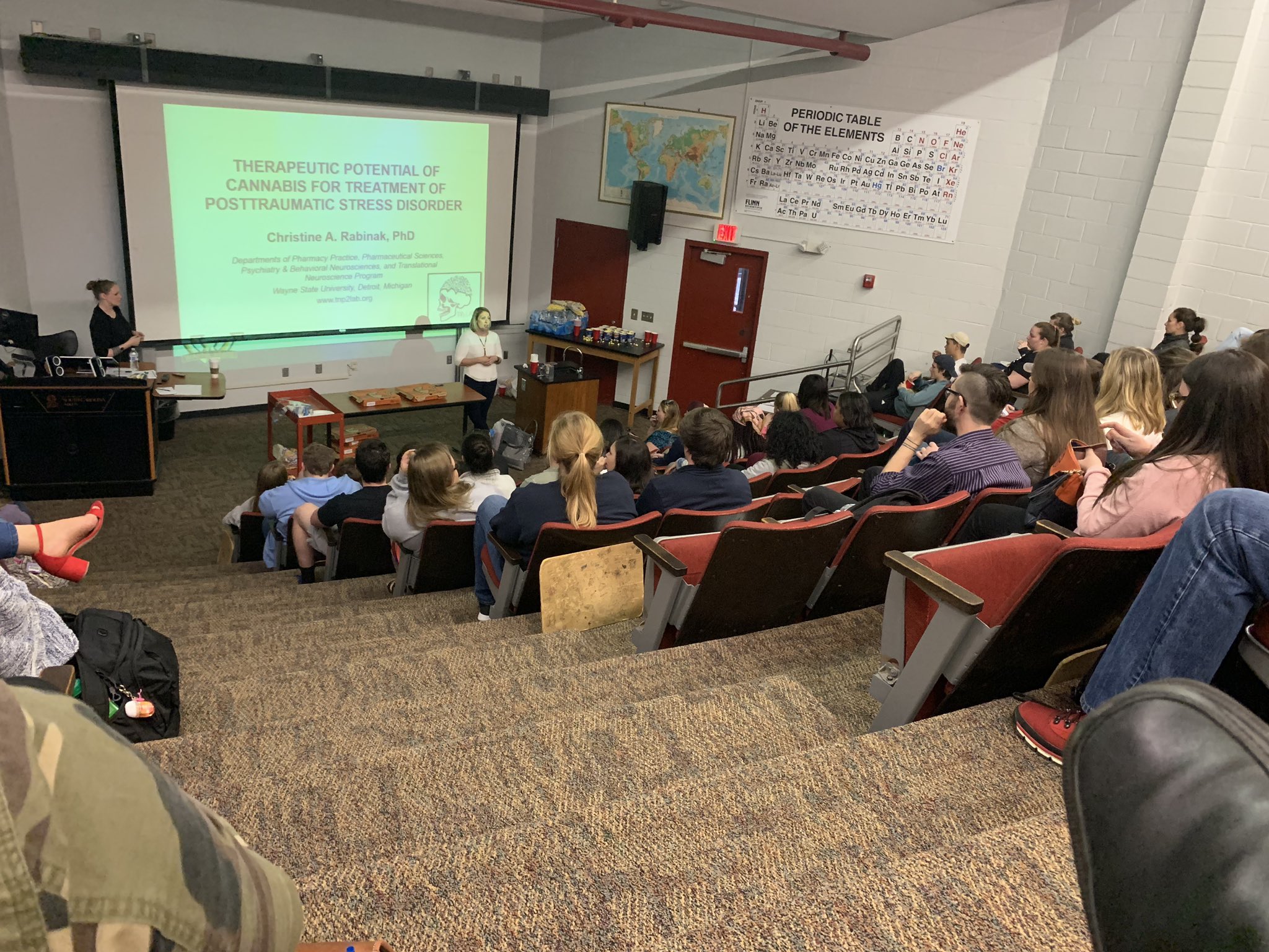 USC Aiken STEM on Twitter: "Packed house to hear Dr. Rabinak (Wayne