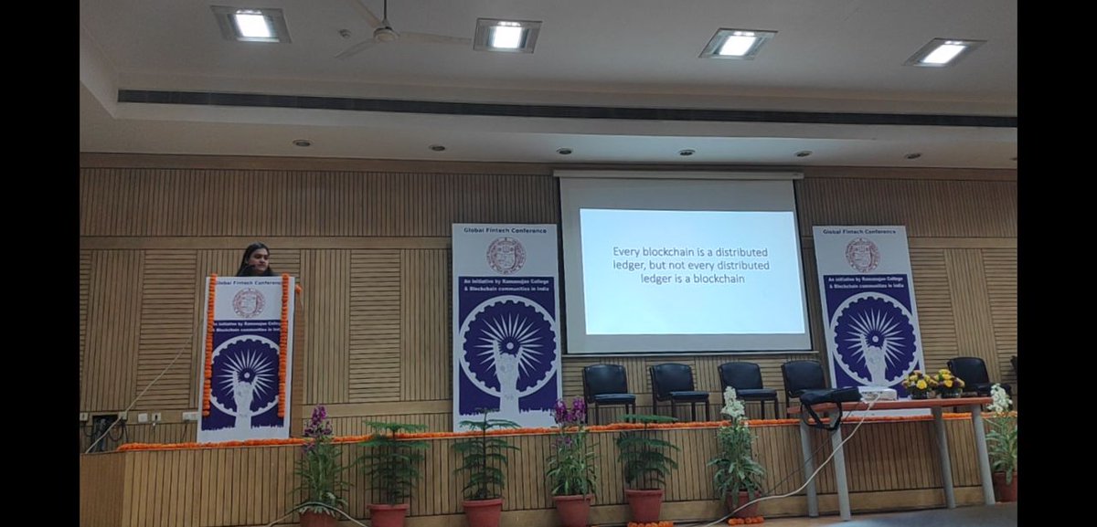 BlockchainConIo's tweet photo. Distributed ledgers operated at Scale talk by @tapaswenipathak #Blockchain #HyperLedger https://t.co/7FcRHyQXiZ