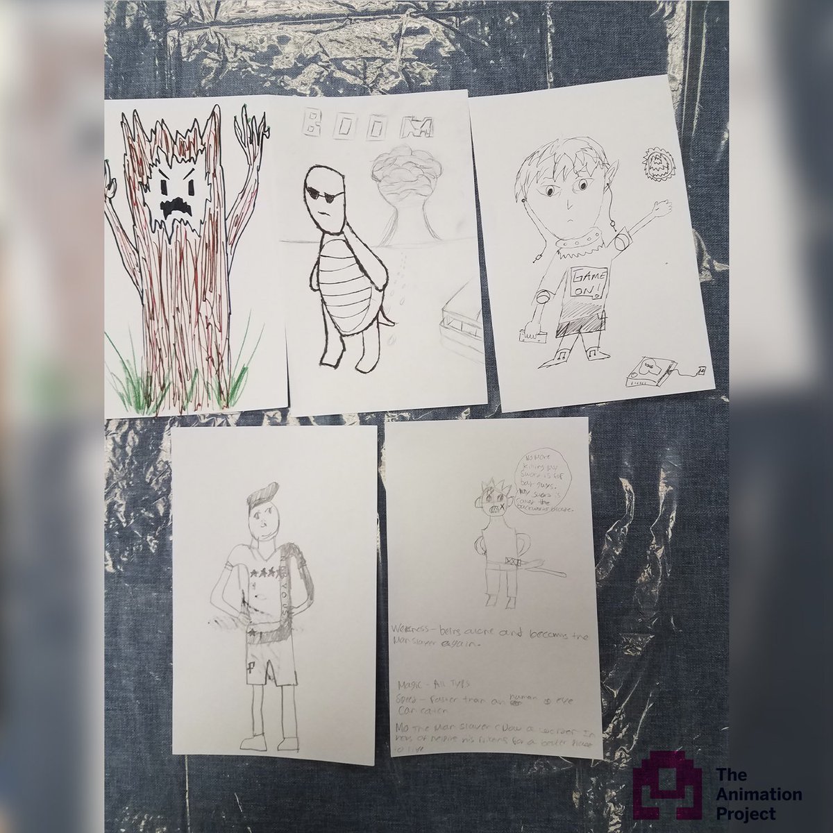 TAPinNYC's tweet photo. We encourage the young people we work with to put their ideas on traditional art mediums first. Storyboarding is an essential part of the animation process. It helps set up the shots and gives the animator direction. #TheAnimationProject https://t.co/BIEBG5M6jI
