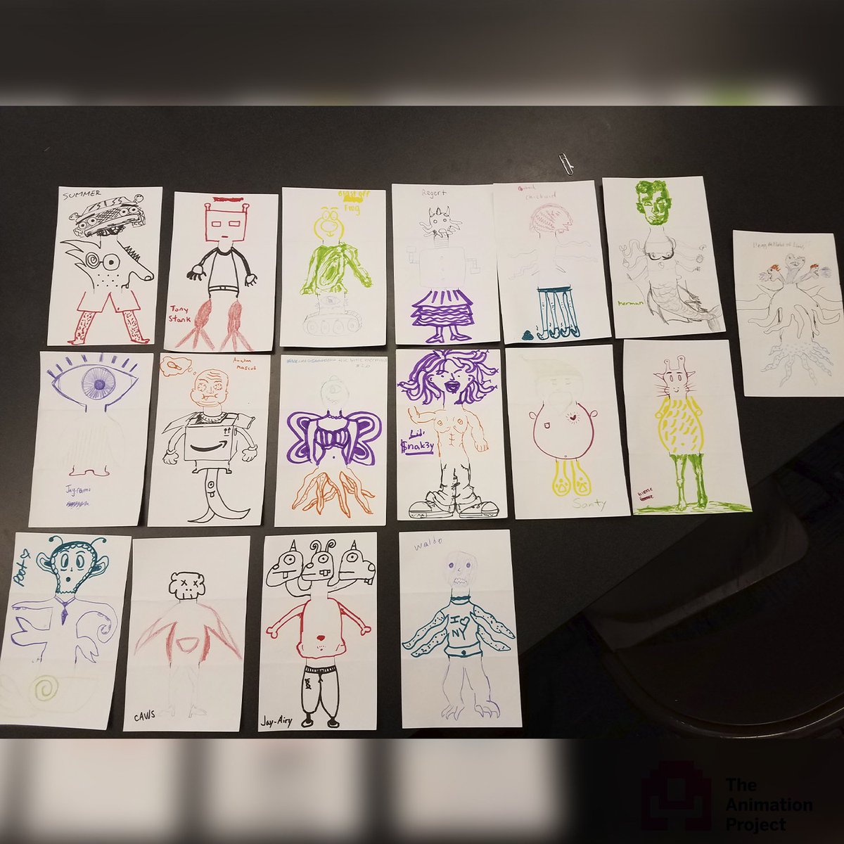 TAPinNYC's tweet photo. We encourage the young people we work with to put their ideas on traditional art mediums first. Storyboarding is an essential part of the animation process. It helps set up the shots and gives the animator direction. #TheAnimationProject https://t.co/BIEBG5M6jI